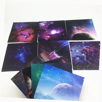 

70 Sheets Of 15X15cm 7 Patterns Starry Sky Single-Sided Color Paper Art Origami Folding Paper Diy Handmade Gift