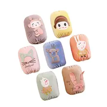 Осенне-зимние детские бархатные детские комбинезоны с длинными рукавами с противогрязными противообрастающими рисунками животных; детские комбинезоны разных цветов