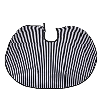 

Waterproof Stripes Hair Cutting Barber Cape Hair Apron Hairdressing Cloth Hairstyling Salon Gown Bib Apron Hair Colors Wraps New