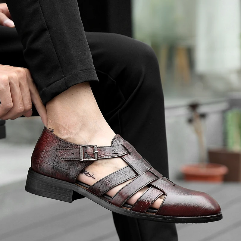 mens summer dress sandals