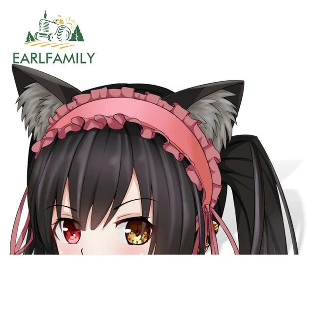 Anime Girl Peek Sticker by Asayoru Maid Cafe ☆ あさよる for iOS & Android |  GIPHY