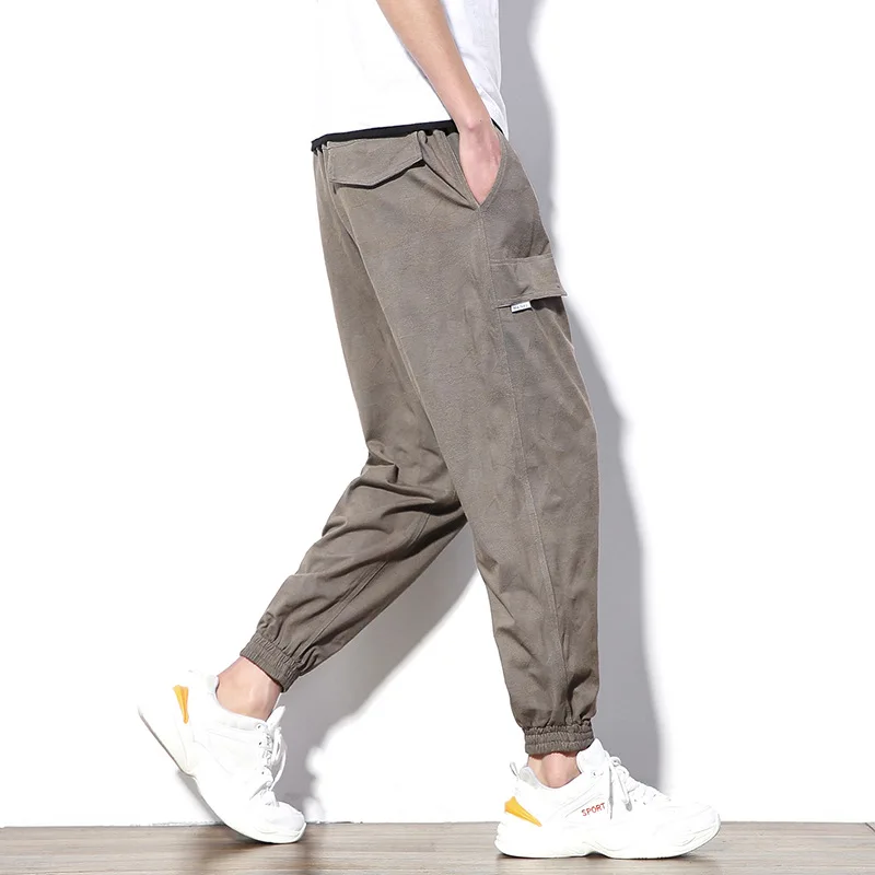 

2020 Spring Main Push Japanese-style White Walls Thin Ultra-stretch Camouflage Capri Pants M-5x Hk118-p
