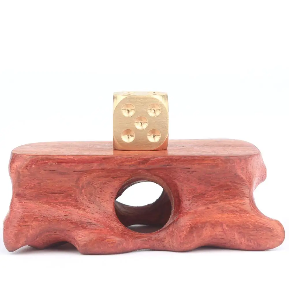 Metal Solid Brass Dice Toy Club Bar Holiday Party Entertainment Game Accessories Playing Game Tool 13X13X13mm /15X15X15mm