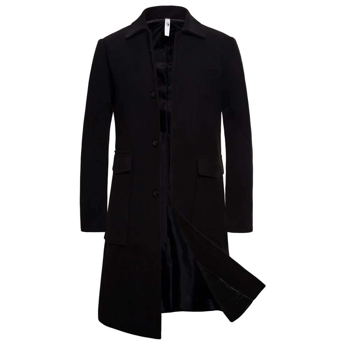 

New Men's Winter Wool Jacket, Men's Casual Long Wool Jacket, Pure Fashion Casual Jacket / Men's Casual Jacket