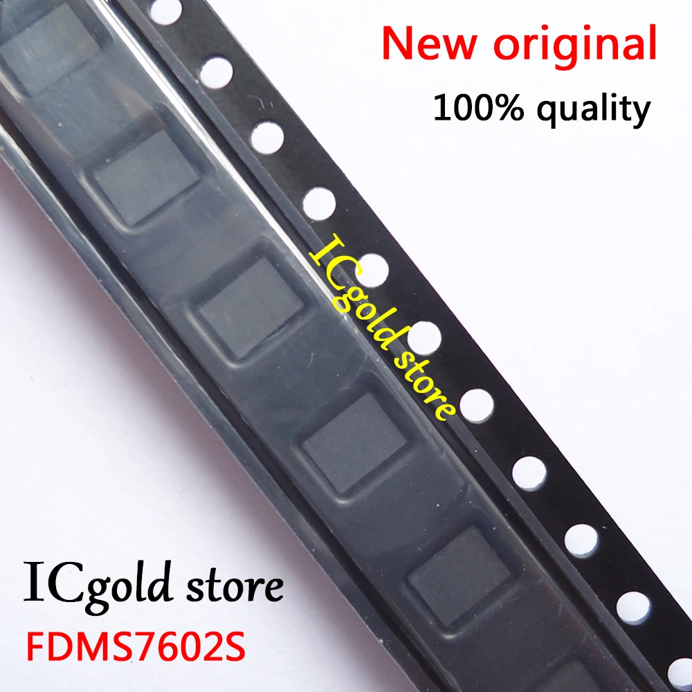 10 шт. FDMS7602S FDMS7602 7602S MOSFET QFN-8 | Электронные компоненты и принадлежности