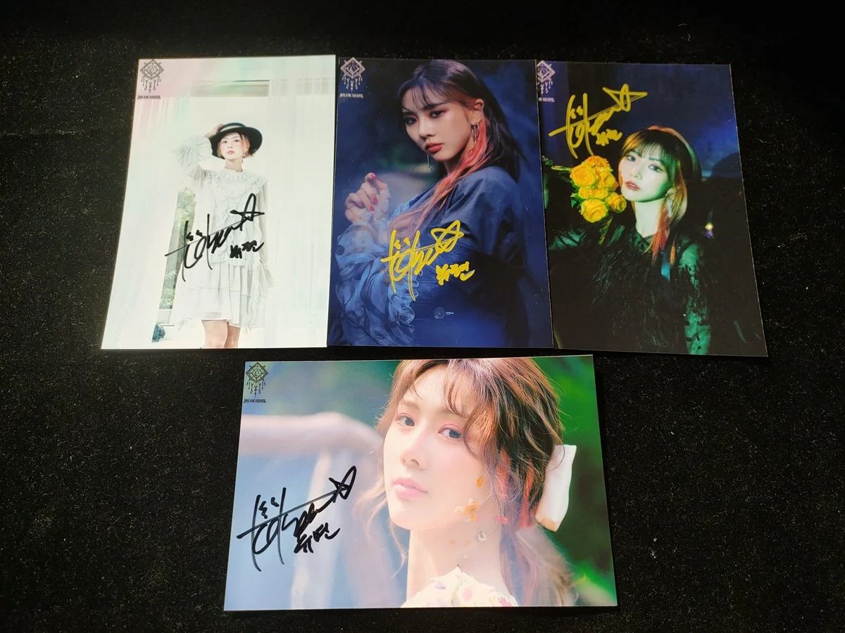 DREAMCATCHER Yoo Hyeon Autographed Signed Photo Pictures K-POP