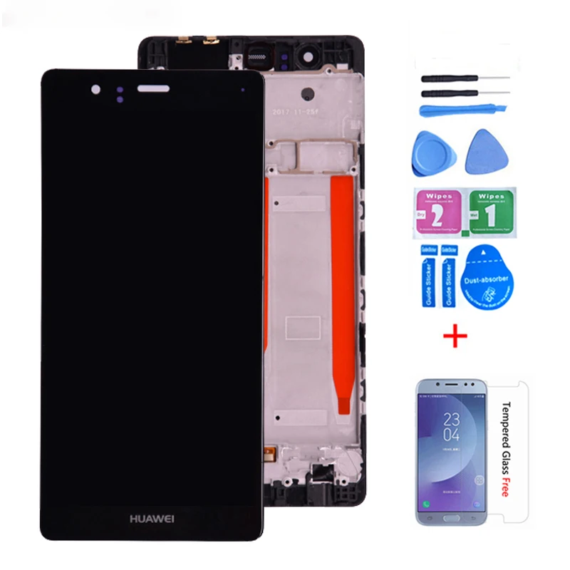 ЖК-дисплей 5 2 ''для Huawei P9 с сенсорным экраном и дигитайзером в сборе рамкой