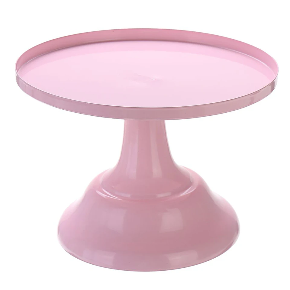 pink 25 cm Transhome, подставка для кексов, металлический десертный стол, высокий поднос для кексов, Рождественский, Свадебный, день рождения, вечеринка, макарон, стойка для кексов, Свадебная подставка - Цвет: pink 25 cm
