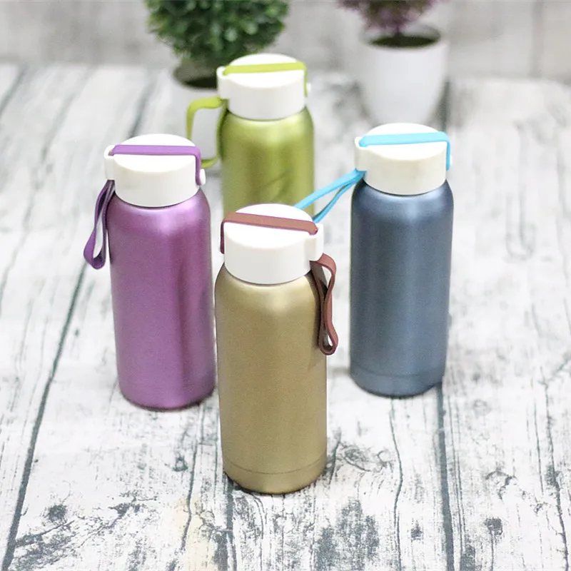 

Creative Hand Mini Insulated Cup Double Layer Spacious Glass Stainless Steel 304 Insulated Cup Milk Vacuum Bottle