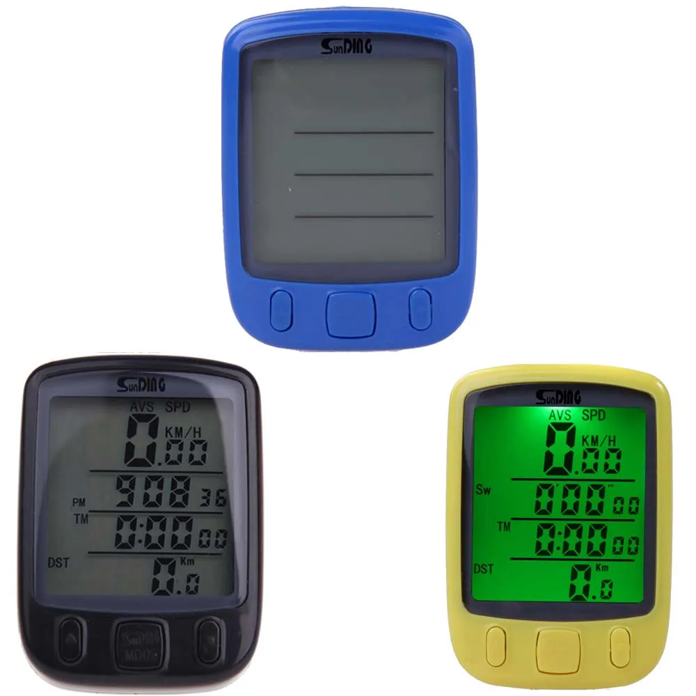 

28 Function Waterproof Wireless LCD Bike Bicycle Cycling Computer Odometer Speedometer Backlight Backlit Computer