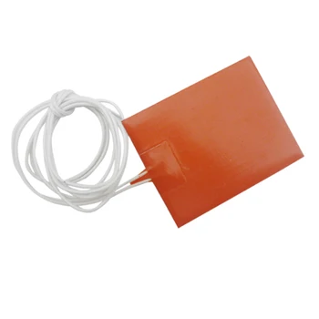 

350*330mm silicone rubber heater heating fast with 100k thermistor and 3m adhesive