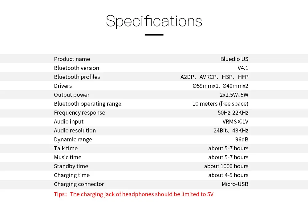 Большой бас Bluedio Bluetooth динамик портативный беспроводной динамик для телефонов с микрофоном 10 Вт громкоговоритель