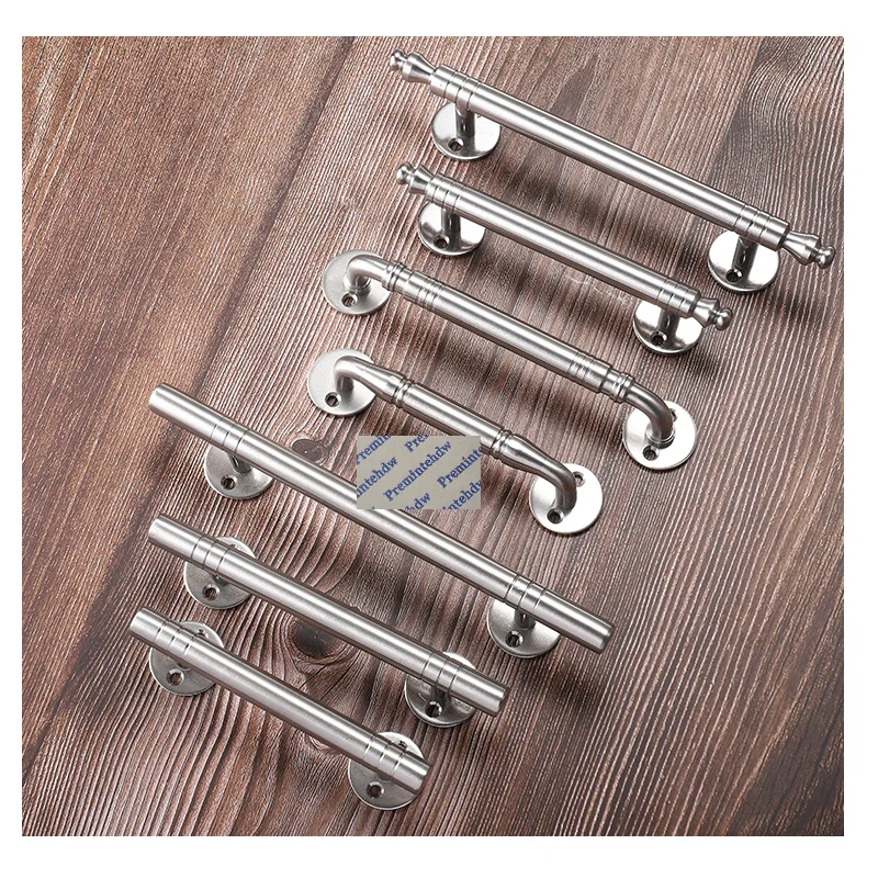 2 шт./лот деревянная дверь из нержавеющей стали 304|door handle|wooden door handlehandle |