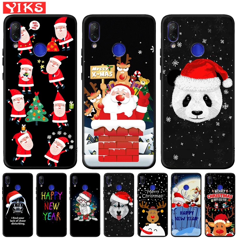 

Santa Claus Phone Case For Redmi 5 Plus 6 Pro 4X 6 6A 7 7A Note 6 7 Pro 5 For Mi A2 Lite 5X 6X 9t Pocophone F1 Christmas Gift