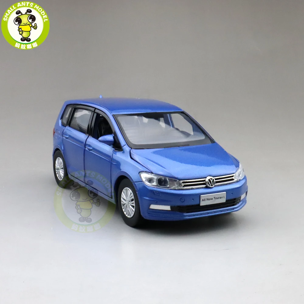 1/32 Jackiekim TOURAN MPV VAN Diecast Модель автомобиля игрушки Детский звуковой светильник подарок