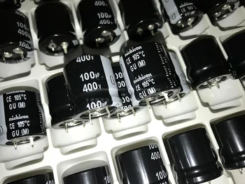 

1pcs/2pcs/5pcs Nichicon imports electrolytic capacitors 400v100uf 25*25 GU series 100uf 400v