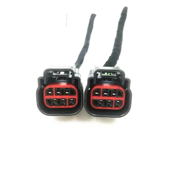 

6 Pin/Way Female Taillight Rear Lamp Connector Plug Wire Cable Pigtail For Land Rover Discovery 3 4 Range Rover Freelander 2