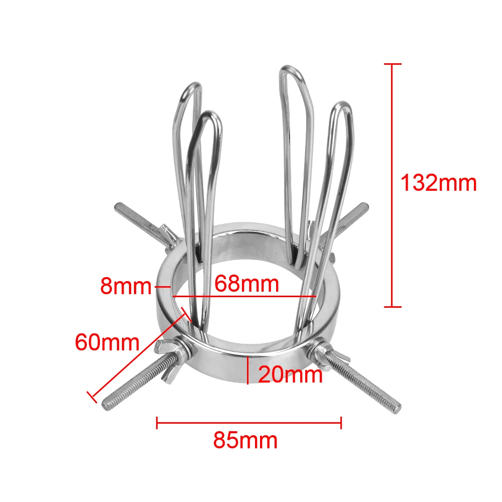 Anal Dilator Huge Butt Plug Metal Ass Expander For Beginners_voghion.com