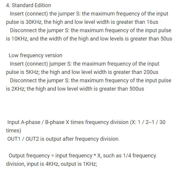 1 30 sinal digital placa crossover divisor
