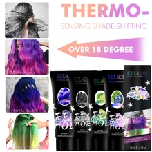 Eelhoe Hair Color Popular Gradient Disposable Warm Mermaid Color Changing Hair Dye Temporary Beauty Soft New Hair Style TSLM1