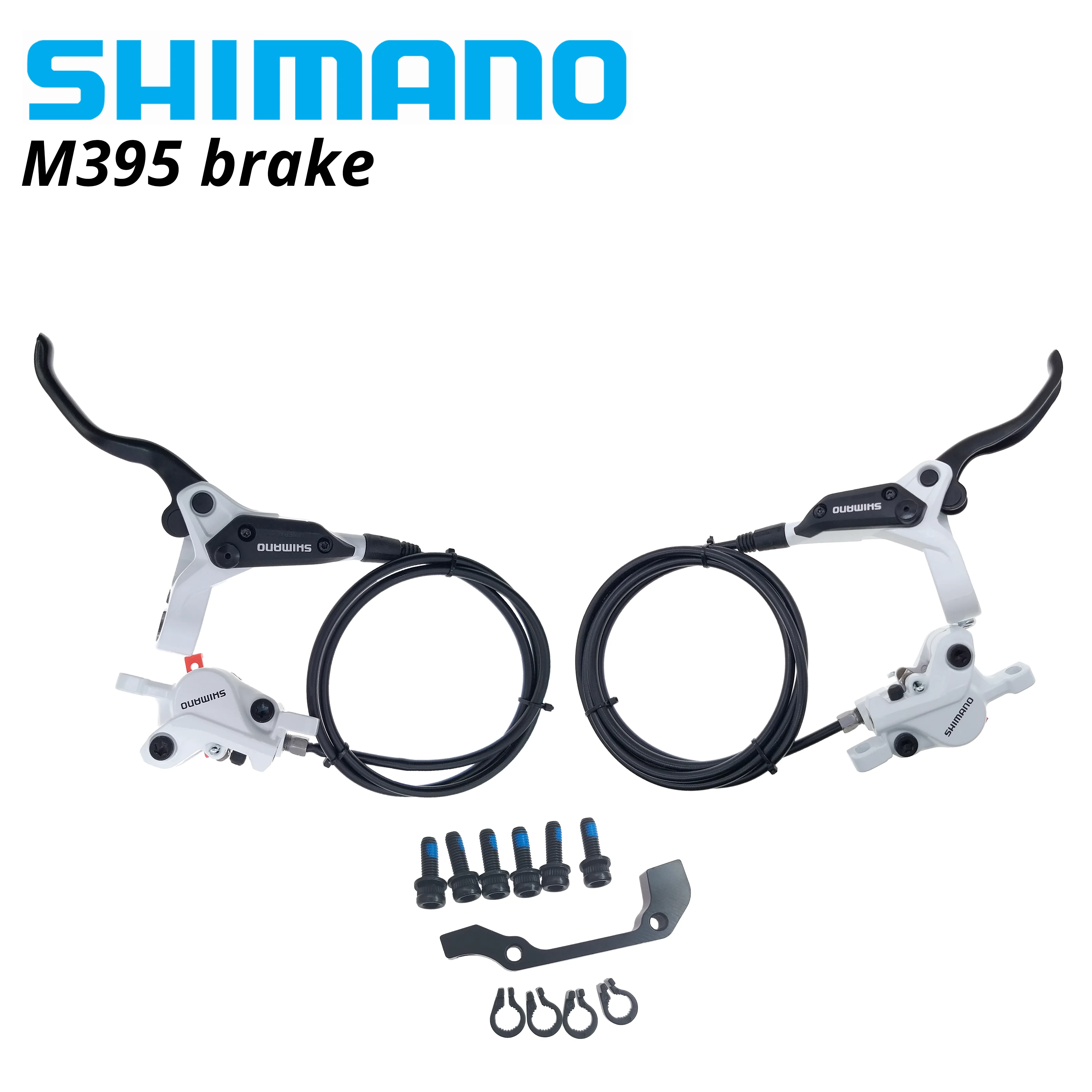 Shimano M395 M396 Гидравлический дисковый тормоз набор зажимов для переднего и заднего BR
