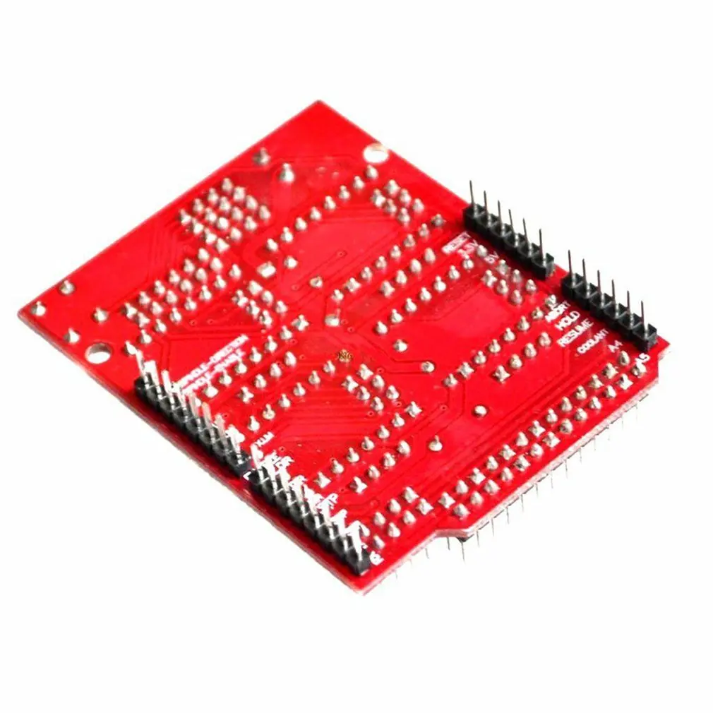 V3.0 гравер 3d принтер CNC Щит Плата расширения A4988 Драйвер для Arduino алюминиевый радиатор штыревые разъемы