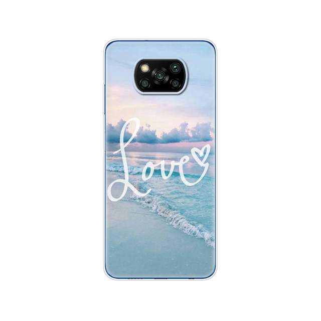 Xiaomi Poco X3 NFC Case Silicon Soft Back For POCO X3 Pro Case TPU Bumper for Poco X 3 PocoX3 NFC 6.67'' Global Phone Cover