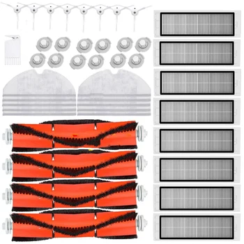 

Main Brush+Side Brush + HEPA Filter Suitable for Xiaomi Vacuum 2 Roborock S50 for Xiaomi Roborock Mi Robot Parts Filters