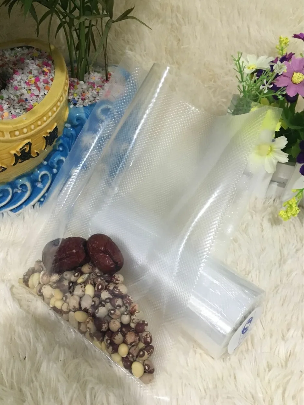 5 рулонов/лот на продажу вакуумный упаковщик сумка для хранения вакуумной запайки для упаковка еды saver упаковка rolls packer seal bags