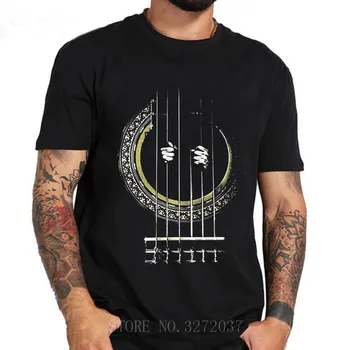 

2019 Men's T Shirts Bass Clef music notes Clothing Short Sleeve 100% Cotton Bass Clef T-Shirts For Male tshirts band rock guitar