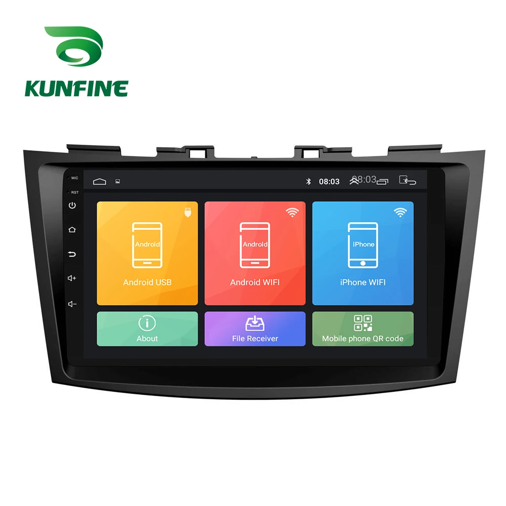 Восьмиядерный автомобильный DVD плеер Android 10 0 GPS навигация для Suzuki SWIFT 2011 2012 2013 2015 | Мультимедиаплеер для авто -4000726119807