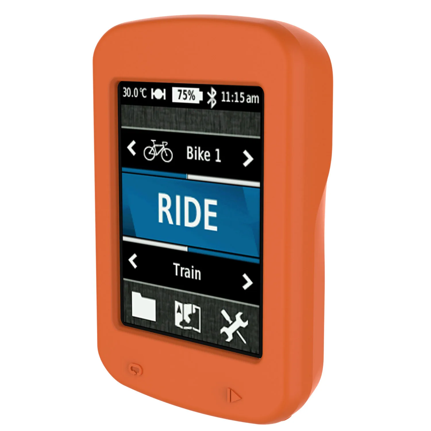 Edge820 Orange Велосипедный gps компьютер силиконовый чехол гелевый Чехол для Garmin edge 520 820 велосипедный Компьютер Водонепроницаемый Секундомер - Цвет: Edge820 Orange