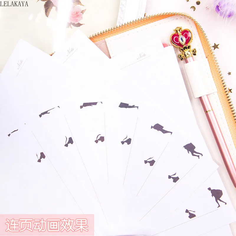 Sailor Moon sakura Action напечатанный рисунок чехол для книги из искусственной кожи милый