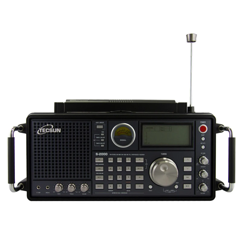 Портативный радиоприемник SSB TECSUN S-2000 HAM любительский двойное преобразование PLL