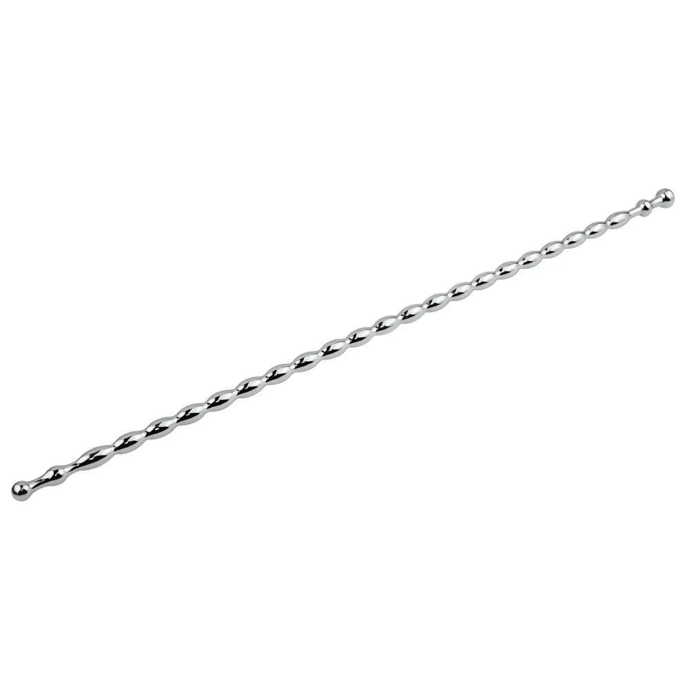 Dia 6mm Length 268mm stainless steel urethral plug penis probe insert metal dilator sex toys for men