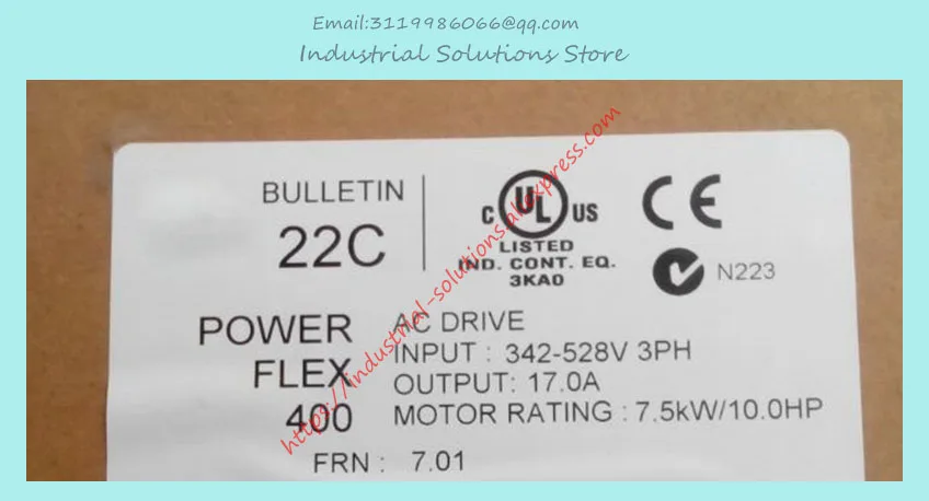 Промышленный преобразователь частоты 22C-D072A103 22C-DO72A1O3