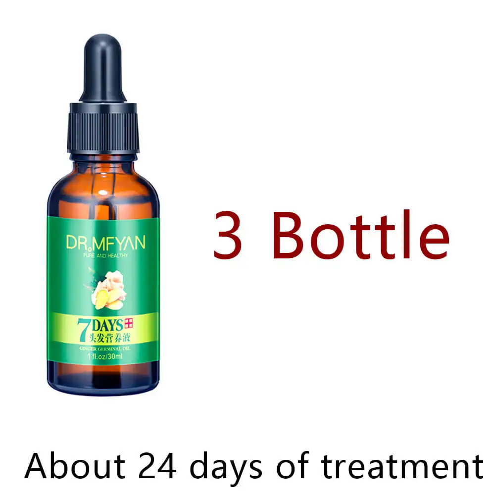Medium 3 bottles Мощная эссенция для роста волос против лечения выпадения волос Масло жидкое плотное сыворотка-спрей Кератиновое средство для ухода за волосами для мужчин и женщин 30 мл - Цвет: Medium 3 bottles