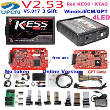 

Online Quality A 5.017 KESS V2 V2.53 V5.017 2.53 + 7.020 KTAG V2.35 V7.020 No Token Limit 2.35 K-tag Car Truck ECU Pragrammer