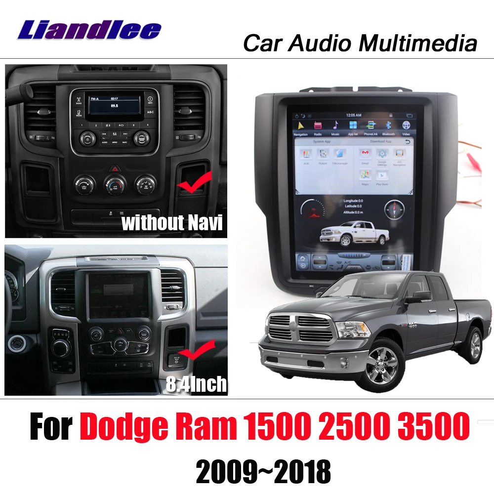 Android мультимедийный плеер для Dodge Ram 1500/2500/3500 2009 2018 стерео экран Tesla Carplay USB Wifi | Мультимедиаплеер для авто -4000052164708