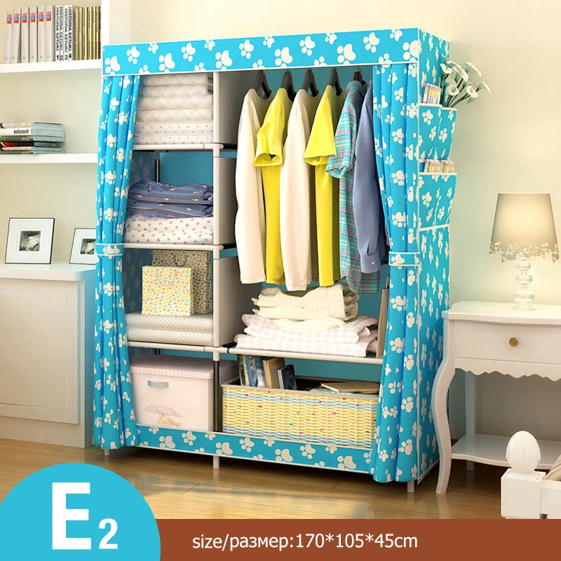 Bedroom Non-woven Cloth Wardrobe Folding Portable Light Clothing Storage Cabinet Dustproof Cloth Closet Home Furniture Wardrobe Bedroom Non-woven Cloth Wardrobe Folding Portable Light Clothing Storage Cabinet Dustproof Cloth Closet Home Furniture Wardrobe