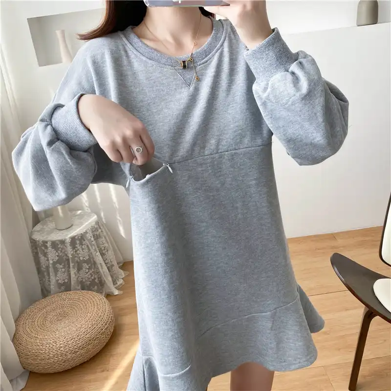 robe pull allaitement