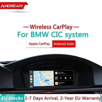 

Andream Apple Carplay Wireless for BMW Mini CIC System 6.5/8.8inch Screen 2009-2012 Android-AUTO Automatic Interface Box