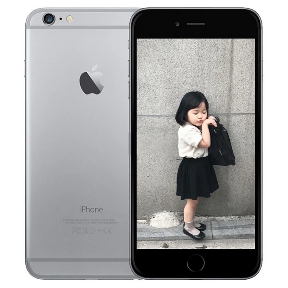 Отремонтированный Смартфон Apple iphone 6 PLUS, 16 ГБ/64 Гб/128 Гб ПЗУ, экран 5,5, мобильный wifi, gps, 4G, LTE, Смартфон iphone 6 Plus