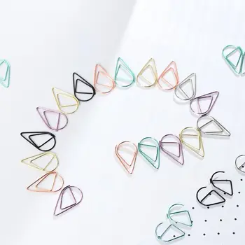 

Metal Decorative Foldback Clip Document Binder Paper Clips Paperclips Artistic New Shape