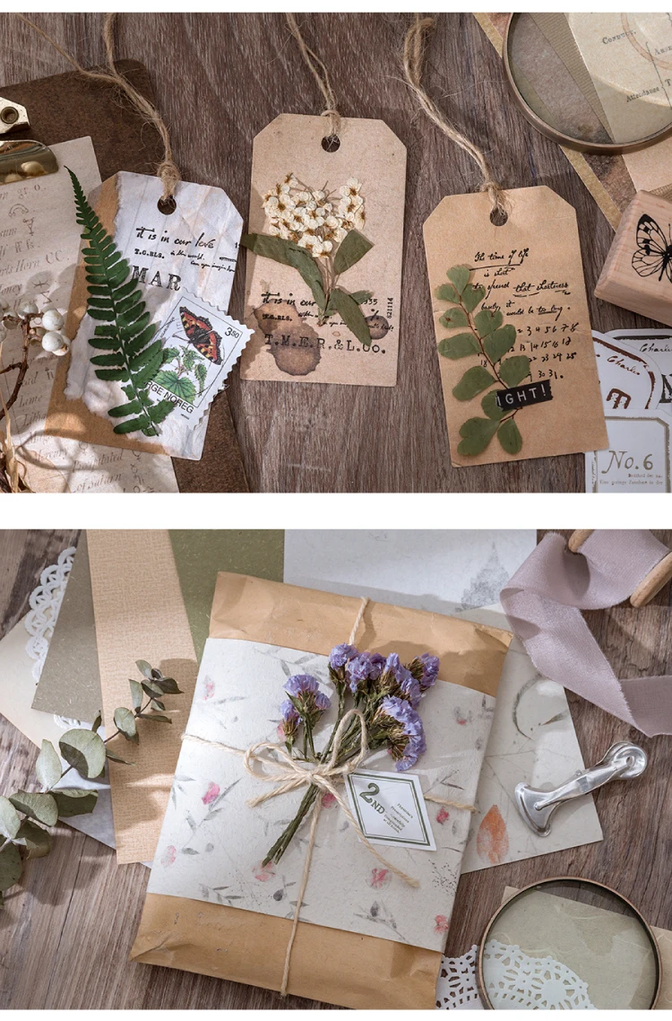 Mr.paper 30 Pcs/bag 4 Designs Vintage Style Paper Tip Temperature Series Creative Stationery Hand Account DIY Material Package Mr.paper 30 Pcs/bag 4 Designs Vintage Style Paper Tip Temperature Series Creative Stationery Hand Account DIY Material Package