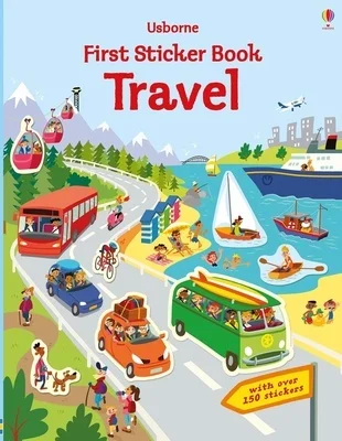 Английская детская сцена, наклейка, книга для ребенка, английский язык, обучение, сцена, паста, картинка, игра, паста, игрушка-картина - Цвет: Travel