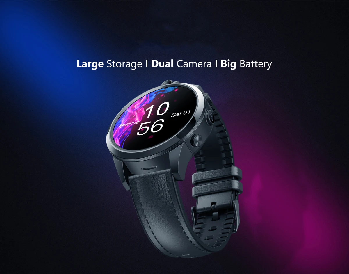1,6 дюймов Двойная камера 4g lte Смарт-часы телефон 3 ГБ+ 32 ГБ gps wifi bluetooth умные часы для мужчин для ios android