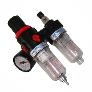 

Oil Water Separator Filter Trap Air Pressure Compressor Valve Regulator Gauge