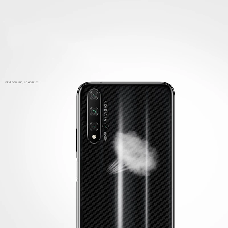 Защитная пленка для задней панели из углеродного волокна Huawei Honor 20 20i Pro Lite 20S 9X Play 3