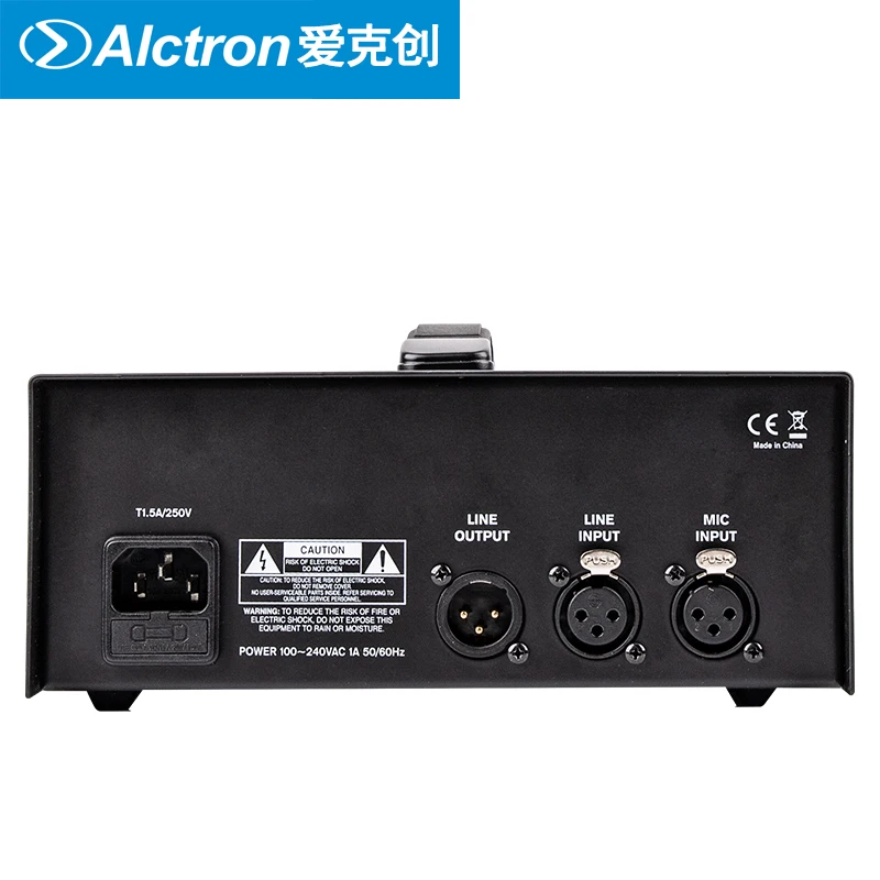 Alctron MP100V2 pro recording studio tube& fet mic усилитель с многофункциональными ручками, тщательно усиливает каждый сигнал предусилителя